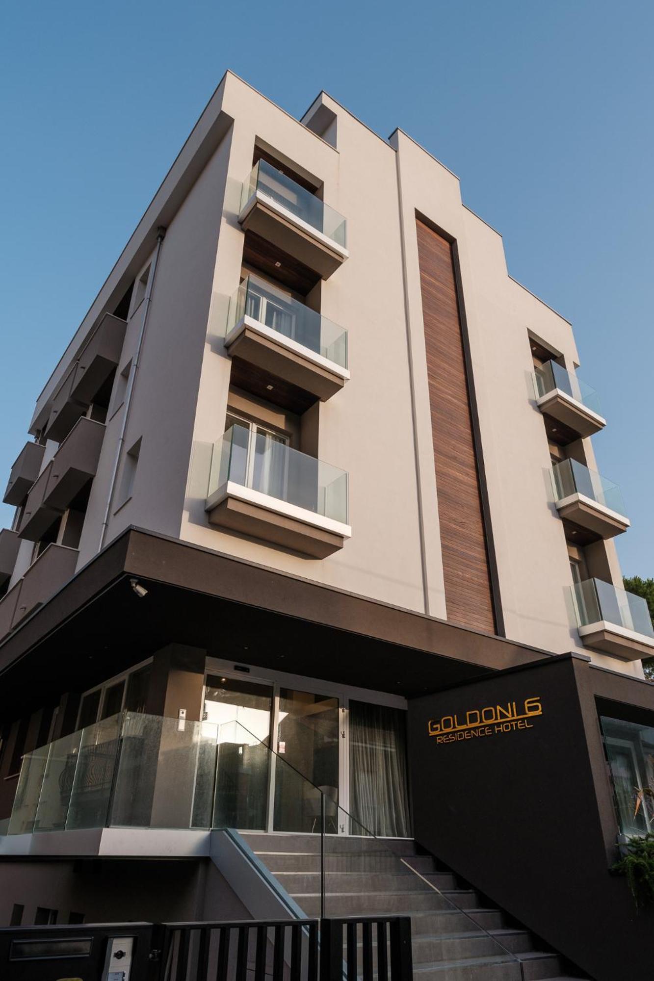 Residence Goldoni6 Suite Apartment ริมินี ภายนอก รูปภาพ